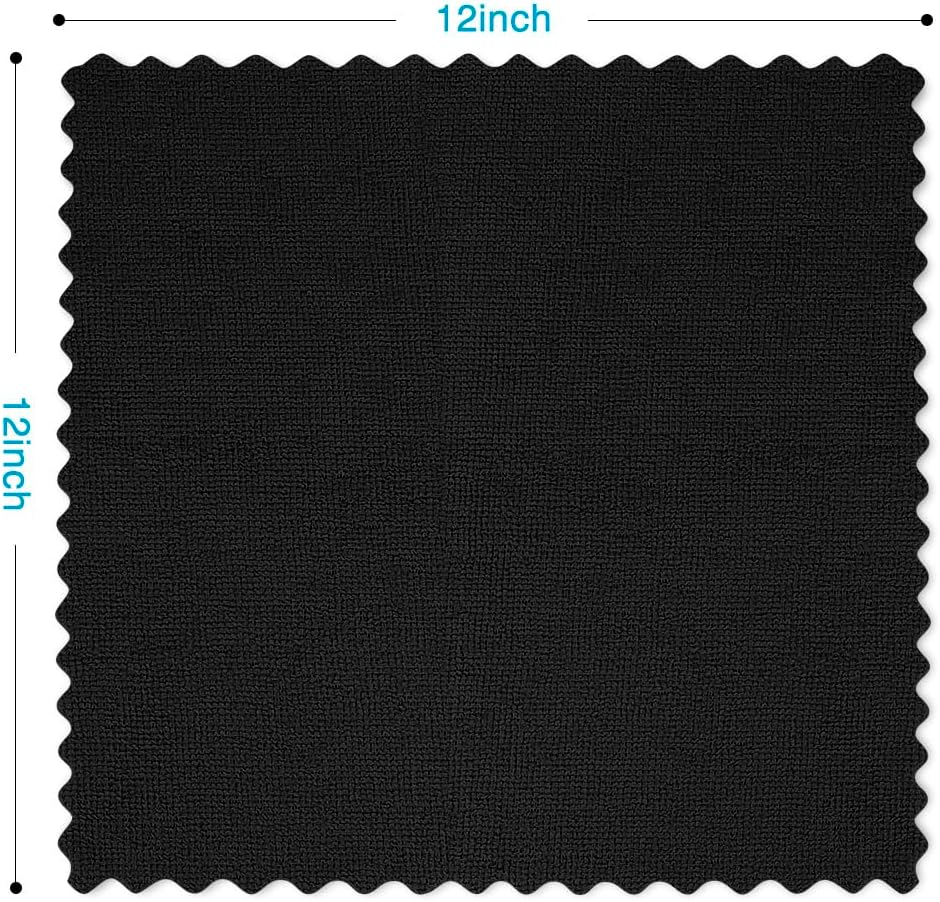 Orighty Microfiber Cleaning Cloth -, Cleaning Rags 12x11 inch