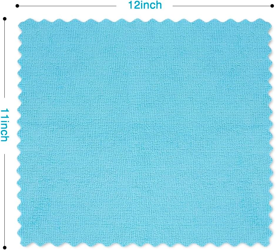 Orighty Microfiber Cleaning Cloth -, Cleaning Rags 12x11 inch