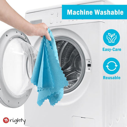 Orighty Microfiber Cleaning Cloth -, Cleaning Rags 12x11 inch