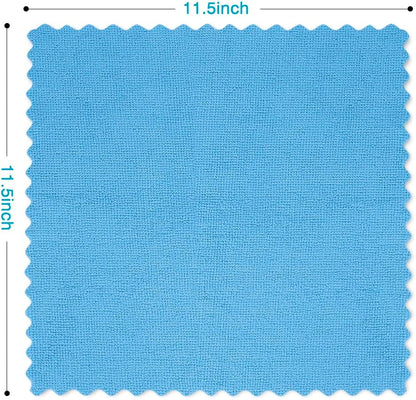 Orighty Microfiber Cleaning Cloth -, Cleaning Rags 12x11 inch