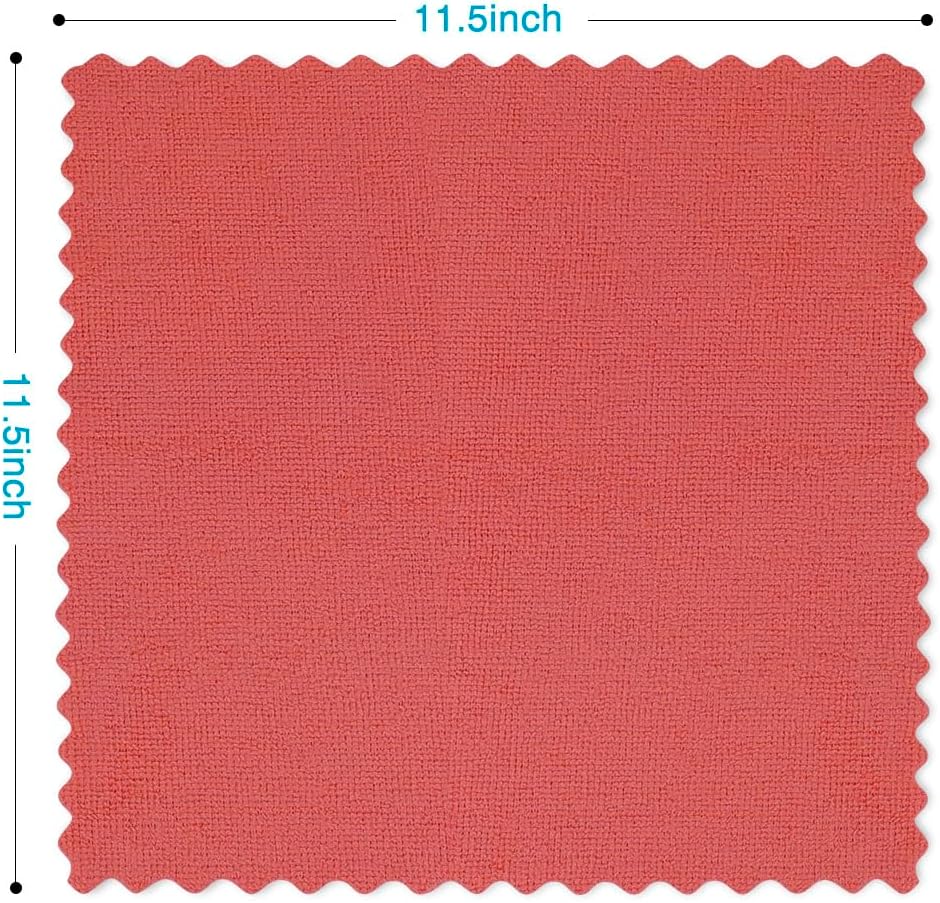 Orighty Microfiber Cleaning Cloth -, Cleaning Rags 12x11 inch