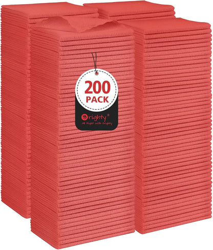 Orighty Microfiber Cleaning Cloth -, Cleaning Rags 12x11 inch