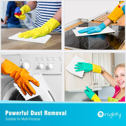 Orighty Microfiber Cleaning Cloth -, Cleaning Rags 12x11 inch