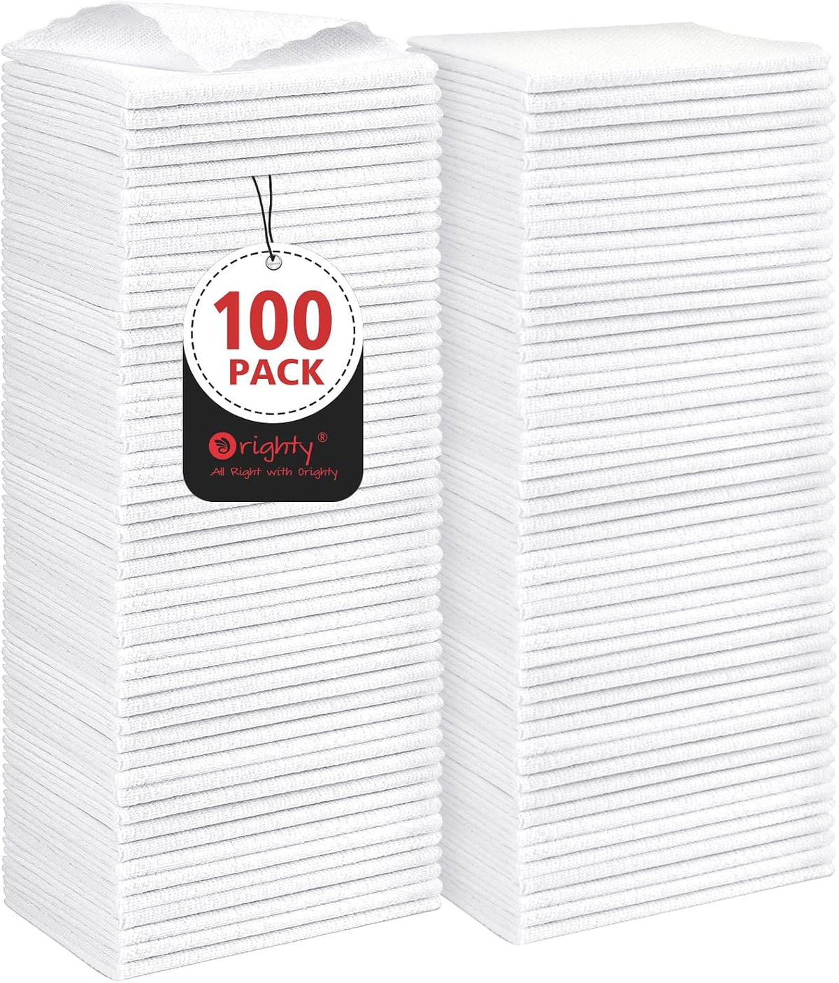 Orighty Microfiber Cleaning Cloth -, Cleaning Rags 12x11 inch