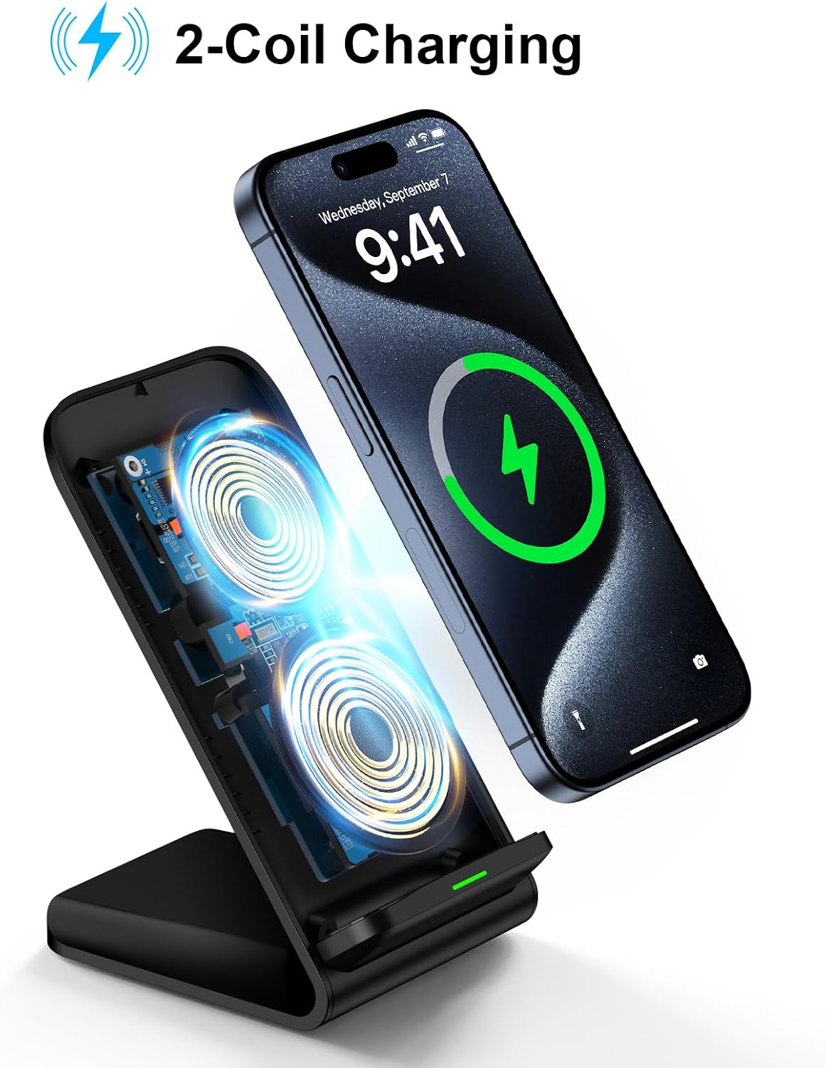 Samsung Wireless Charger Fast Charging Stand Desk Phone Charger Stand
