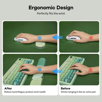 CloudGel Wrist Rest for Keyboard and Mouse, 2 Pieces