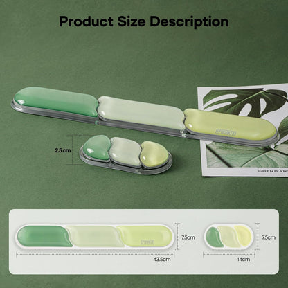 CloudGel Wrist Rest for Keyboard and Mouse, 2 Pieces