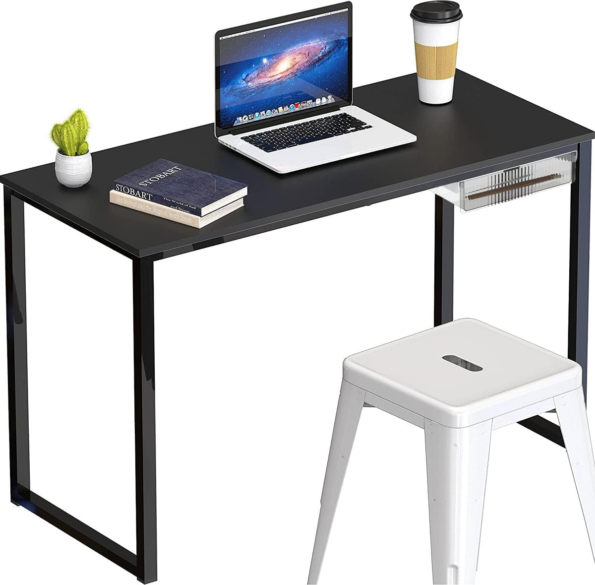 Under Desk Drawers, Clear Light Black
