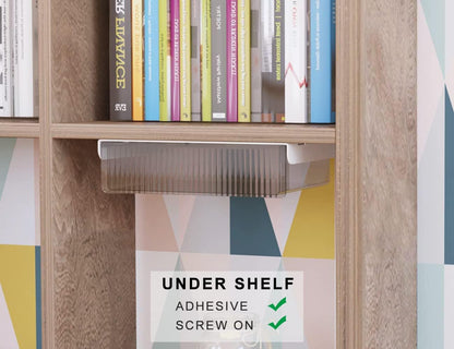 Under Desk Drawers, Clear Light Black