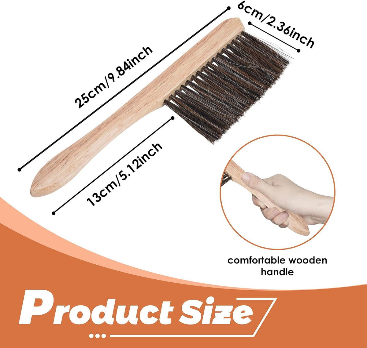 2 Pack Drafting Brush, Mini Dusting Brushes for Students