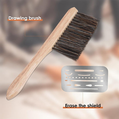 2 Pack Drafting Brush, Mini Dusting Brushes for Students