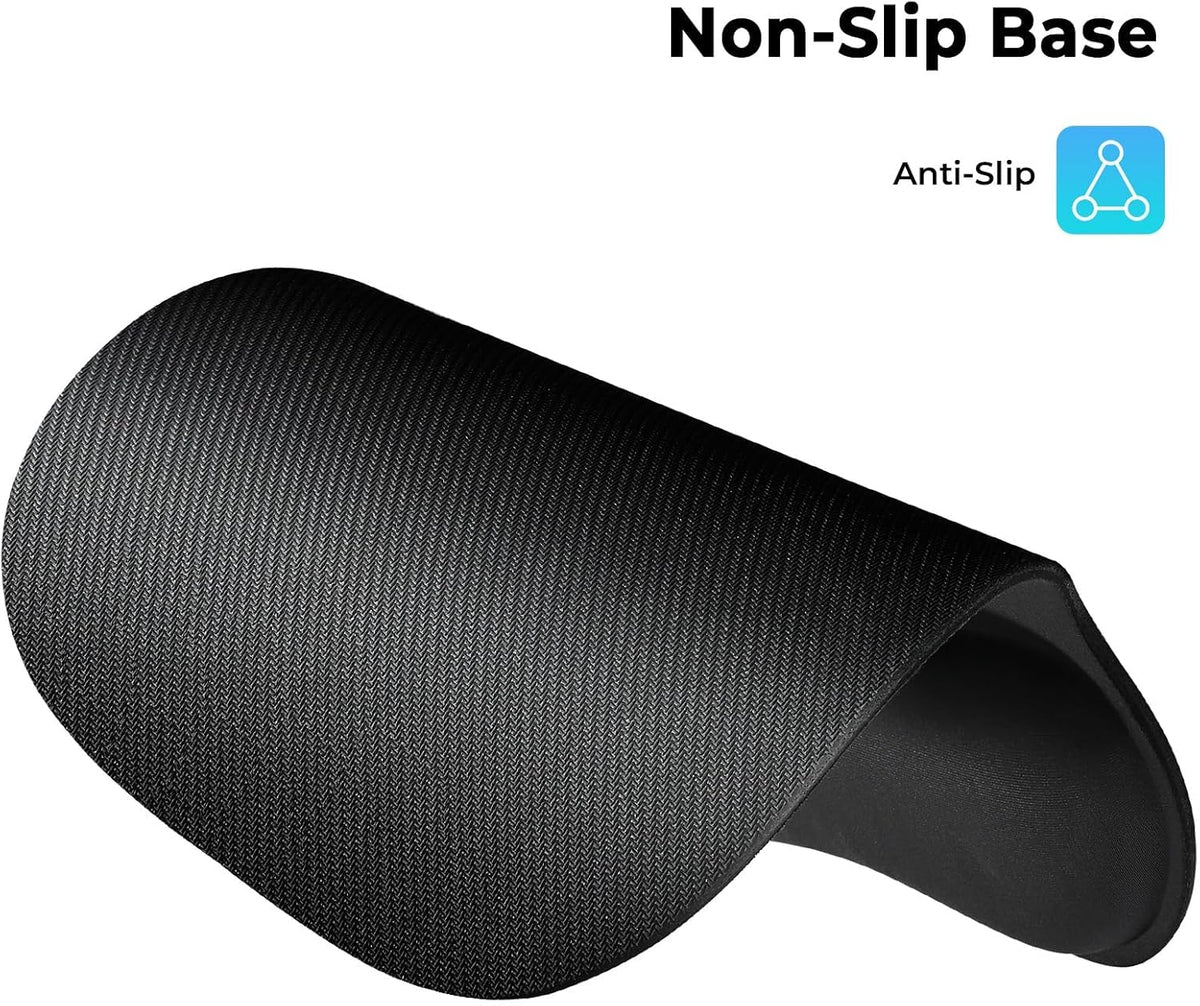 Ergonomic Mouse Pad with Wrist Rest, Memory Foam Support Mousepad