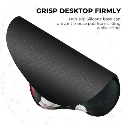 Ergonomic Mouse Pad with Wrist Rest, Memory Foam Support Mousepad