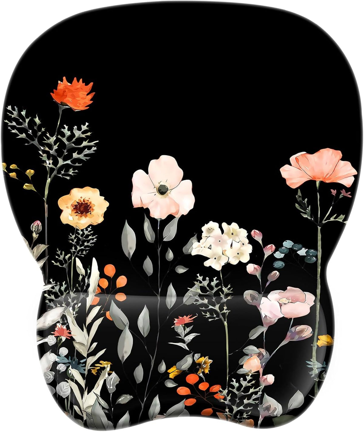 Ergonomic Mouse Pad with Wrist Rest, Memory Foam Support Mousepad