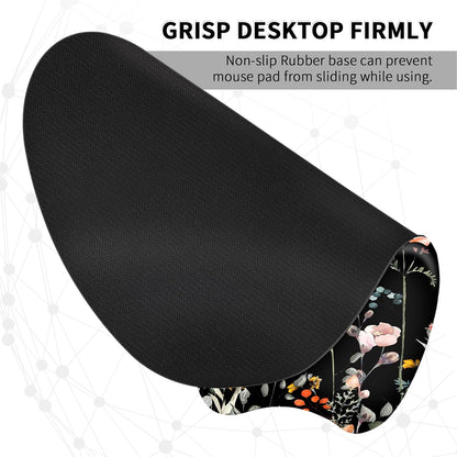 Ergonomic Mouse Pad with Wrist Rest, Memory Foam Support Mousepad