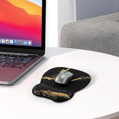 Ergonomic Mouse Pad with Wrist Rest, Memory Foam Support Mousepad