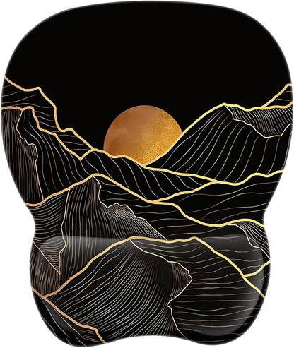 Ergonomic Mouse Pad with Wrist Rest, Memory Foam Support Mousepad
