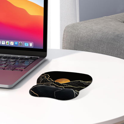 Ergonomic Mouse Pad with Wrist Rest, Memory Foam Support Mousepad