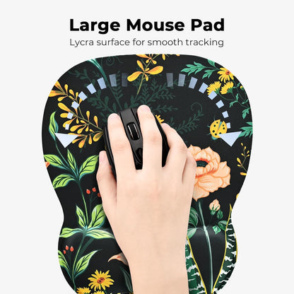 Ergonomic Mouse Pad with Wrist Rest, Memory Foam Support Mousepad