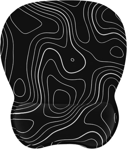 Ergonomic Mouse Pad with Wrist Rest, Memory Foam Support Mousepad