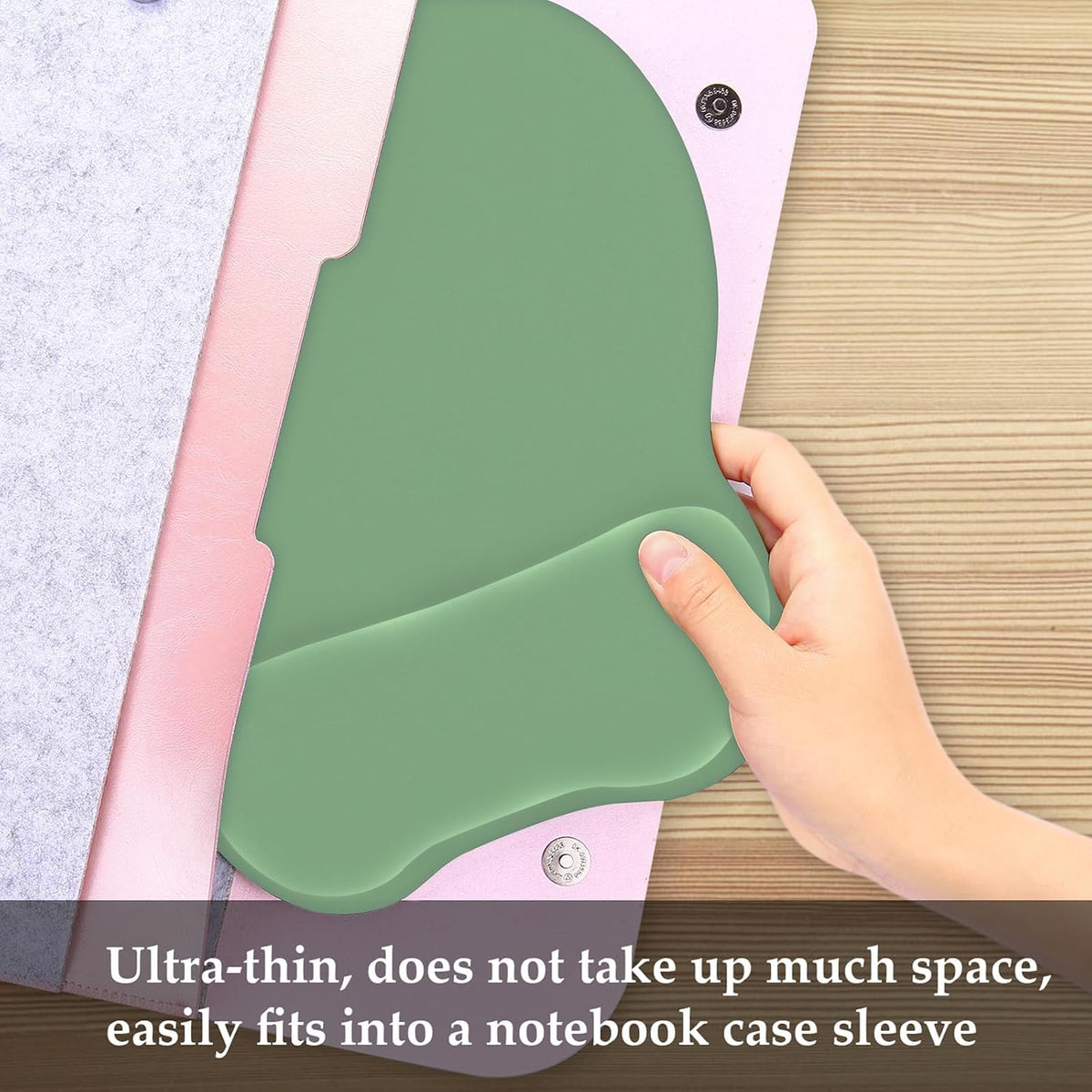 Ergonomic Mouse Pad with Wrist Rest, Memory Foam Support Mousepad