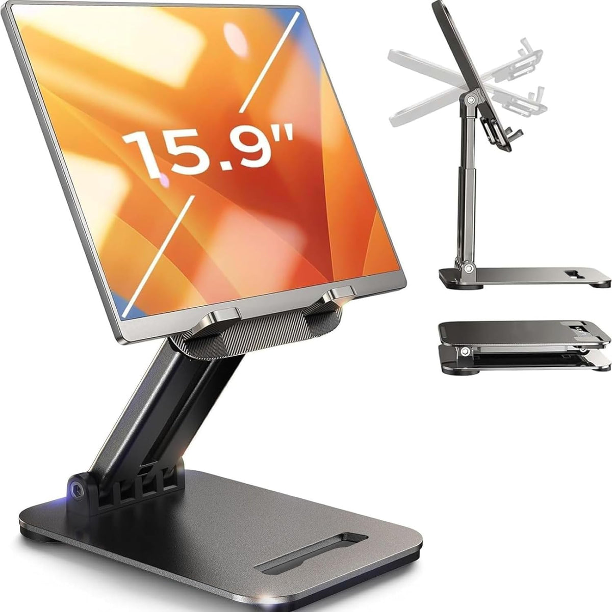 iPad Stand Tablet Holder for Desk, Kindle Accessories Stand for Apple