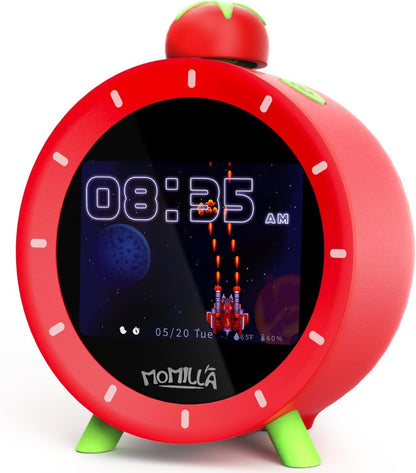 Alarm Clocks for Bedrooms, 2.8" Color Display, 4 Alarms Easy to Set