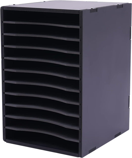 Mail Organizer 11 Slots, Literature Organizer for Classroom, Office, Home