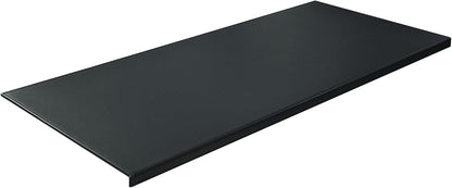 35.4"x 18.9" Soft PU Leather Surface Office Desk Mouse Mat Anti-Push Pad with Full Grip Fixation Lip Table Blotter Edge-Locked Protector