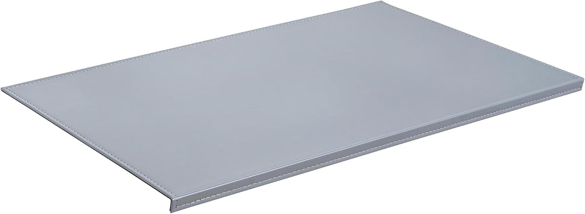 35.4"x 18.9" Soft PU Leather Surface Office Desk Mouse Mat Anti-Push Pad with Full Grip Fixation Lip Table Blotter Edge-Locked Protector