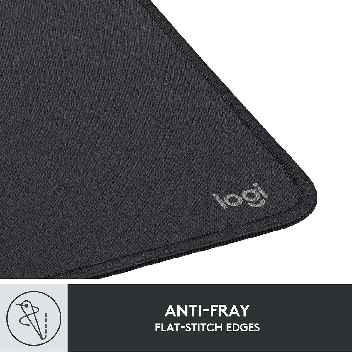 Studio Series Small Mouse Pad, Anti-Slip 9x8 Inches, Graphite