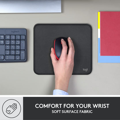 Studio Series Small Mouse Pad, Anti-Slip 9x8 Inches, Graphite