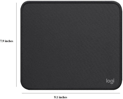 Studio Series Small Mouse Pad, Anti-Slip 9x8 Inches, Graphite