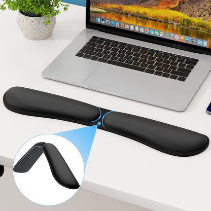 Keyboard Wrist Rest & Mouse Pad with Wrist Rest, Black