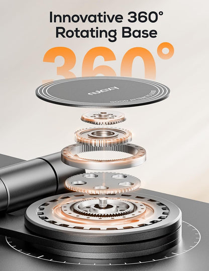 360° Rotating Multi-Angle Adjustable Phone Stand, Charging-Friendly