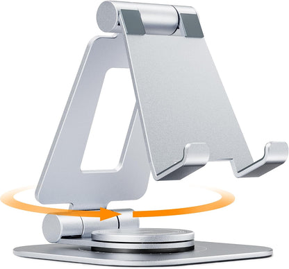 360° Rotating Multi-Angle Adjustable Phone Stand, Charging-Friendly