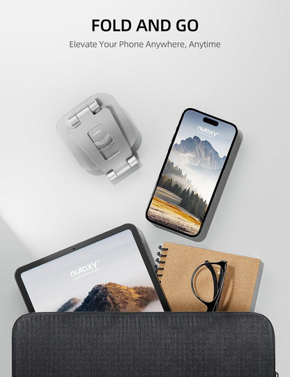 360° Rotating Multi-Angle Adjustable Phone Stand, Charging-Friendly