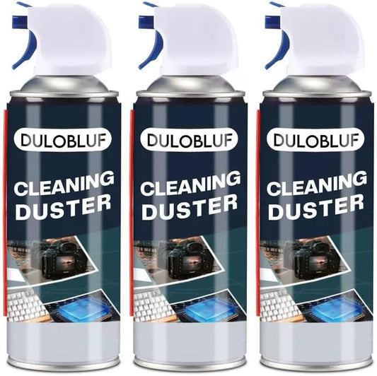 Compressed Air Duster : Air Duster for PC Cleaning - Computer Air Duster Blower for Laptop - Reusable Car Dusters Airduster