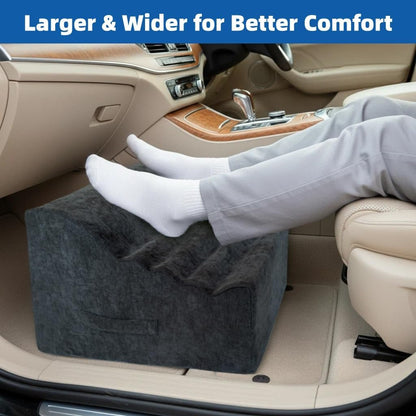Under Desk Foot Rest, Adjustable Height Foot Stool for Office