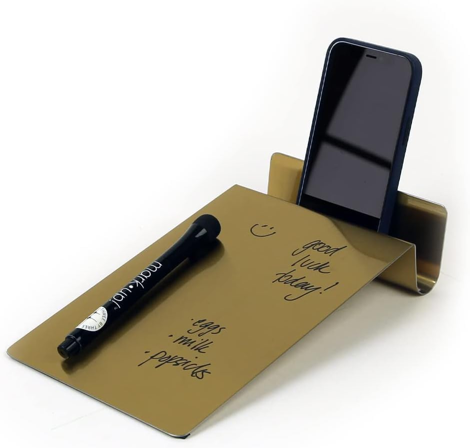 5.5 x 9 Inch to.do Dry Erase Board with Marker for Memos, Lists, and More in Office, Home, Classroom, and Event Spaces (White)