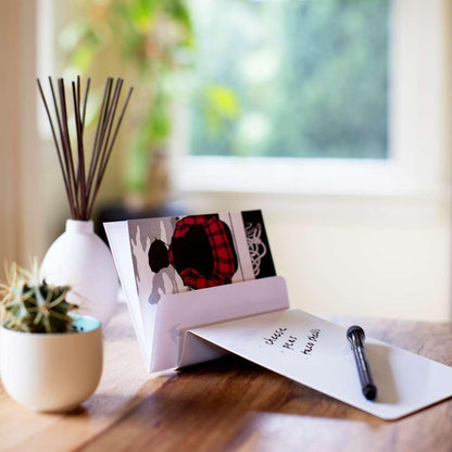 5.5 x 9 Inch to.do Dry Erase Board with Marker for Memos, Lists, and More in Office, Home, Classroom, and Event Spaces (White)
