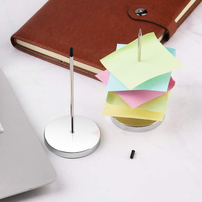 4pcs Desk Receipt Holder Bill Fork Receipt Spike Stick Silver Restaurant Check Spindle 5.5 Inch …