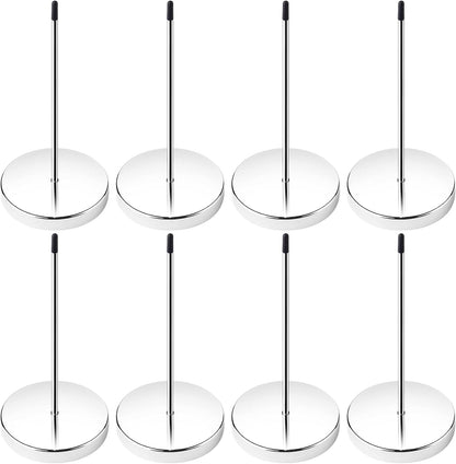4pcs Desk Receipt Holder Bill Fork Receipt Spike Stick Silver Restaurant Check Spindle 5.5 Inch …