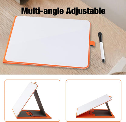 Glass Desktop Whiteboard, Calculator White