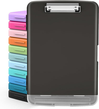 Clipboards with Storage, High Capacity Clip Boards 8.5x11 with Storage, Heavy Duty Nursing Clipboard Folder, Plastic Clipboard with Pen Holder for Women Teachers Work, School & Office Supplies