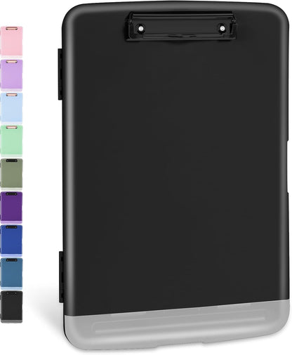 Clipboards with Storage, High Capacity Clip Boards 8.5x11 with Storage, Heavy Duty Nursing Clipboard Folder, Plastic Clipboard with Pen Holder for Women Teachers Work, School & Office Supplies