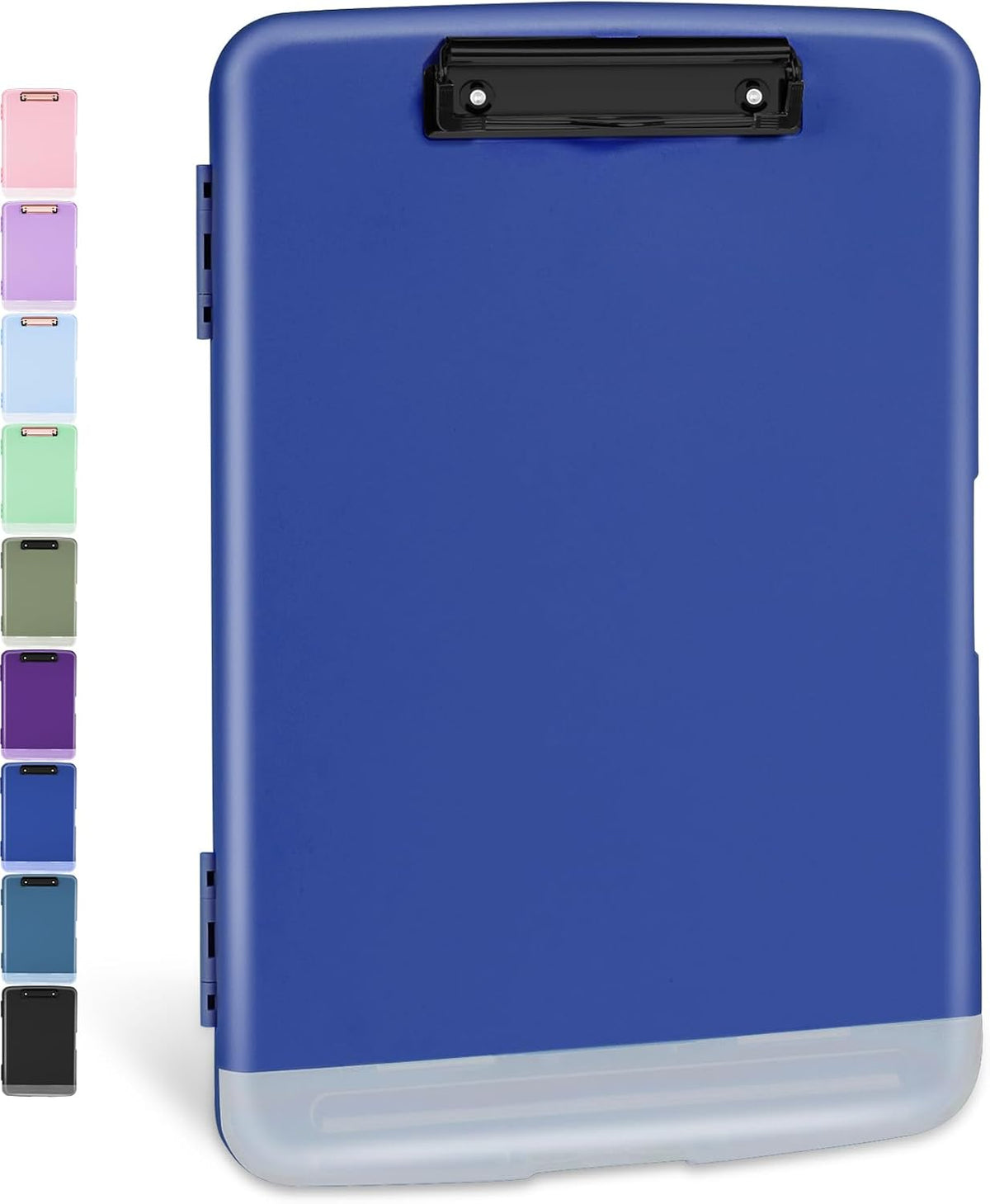 Clipboards with Storage, High Capacity Clip Boards 8.5x11 with Storage, Heavy Duty Nursing Clipboard Folder, Plastic Clipboard with Pen Holder for Women Teachers Work, School & Office Supplies
