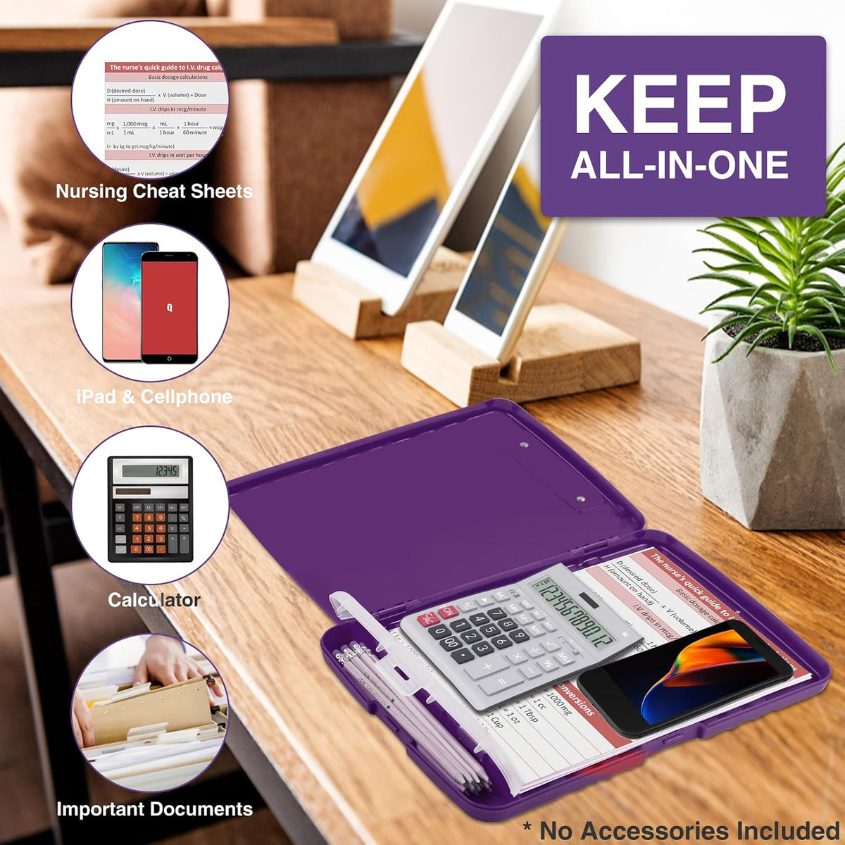 Clipboards with Storage, High Capacity Clip Boards 8.5x11 with Storage, Heavy Duty Nursing Clipboard Folder, Plastic Clipboard with Pen Holder for Women Teachers Work, School & Office Supplies