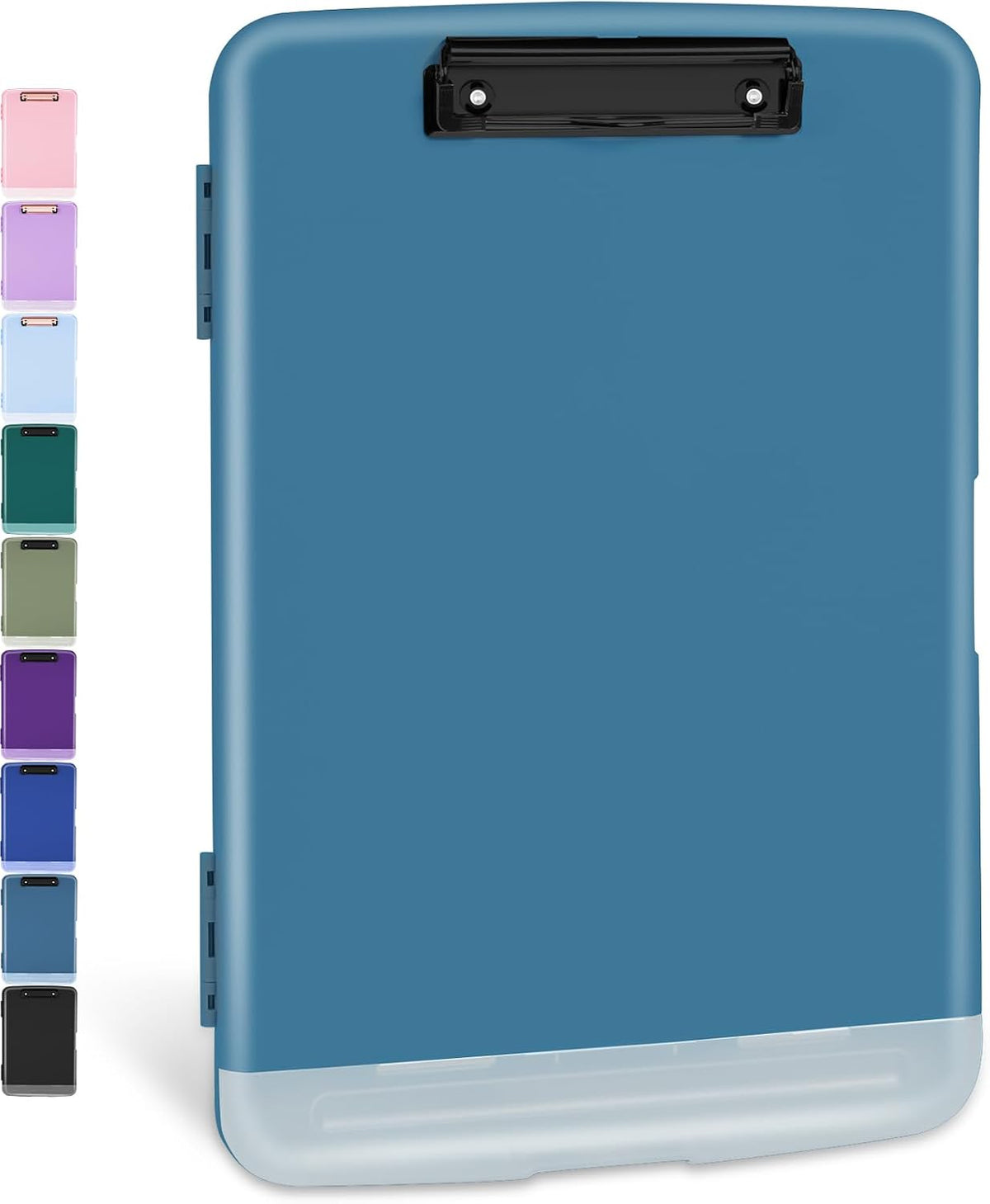 Clipboards with Storage, High Capacity Clip Boards 8.5x11 with Storage, Heavy Duty Nursing Clipboard Folder, Plastic Clipboard with Pen Holder for Women Teachers Work, School & Office Supplies