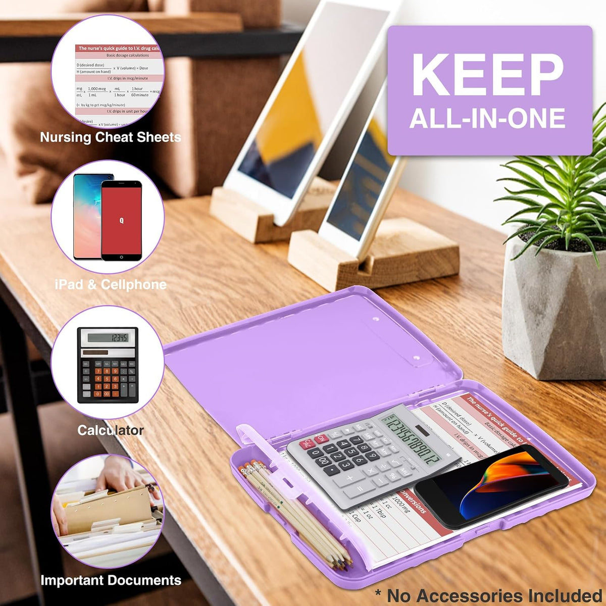 Clipboards with Storage, High Capacity Clip Boards 8.5x11 with Storage, Heavy Duty Nursing Clipboard Folder, Plastic Clipboard with Pen Holder for Women Teachers Work, School & Office Supplies
